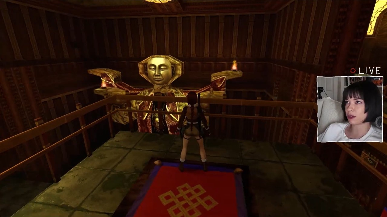 (LIVE) raiding a sacred temple in a good and woke way | tomb raider 2 (ep. 10)