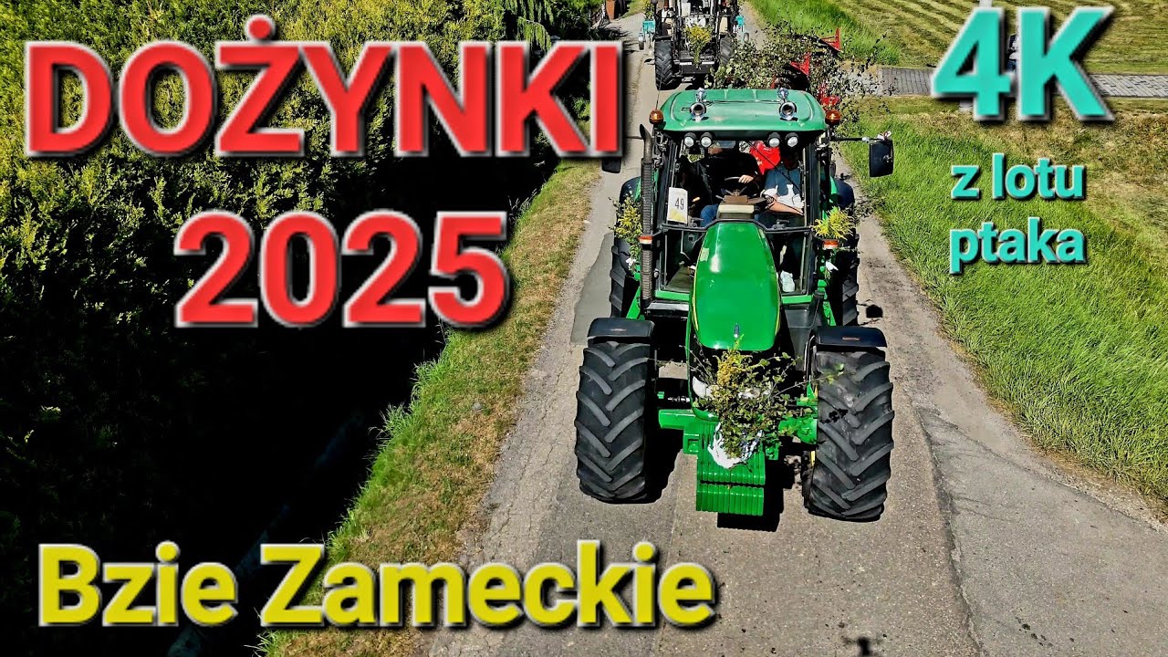 Korowód dożynkowy Bzie Zameckie 2025 Jastrzębie Zdrój 4K