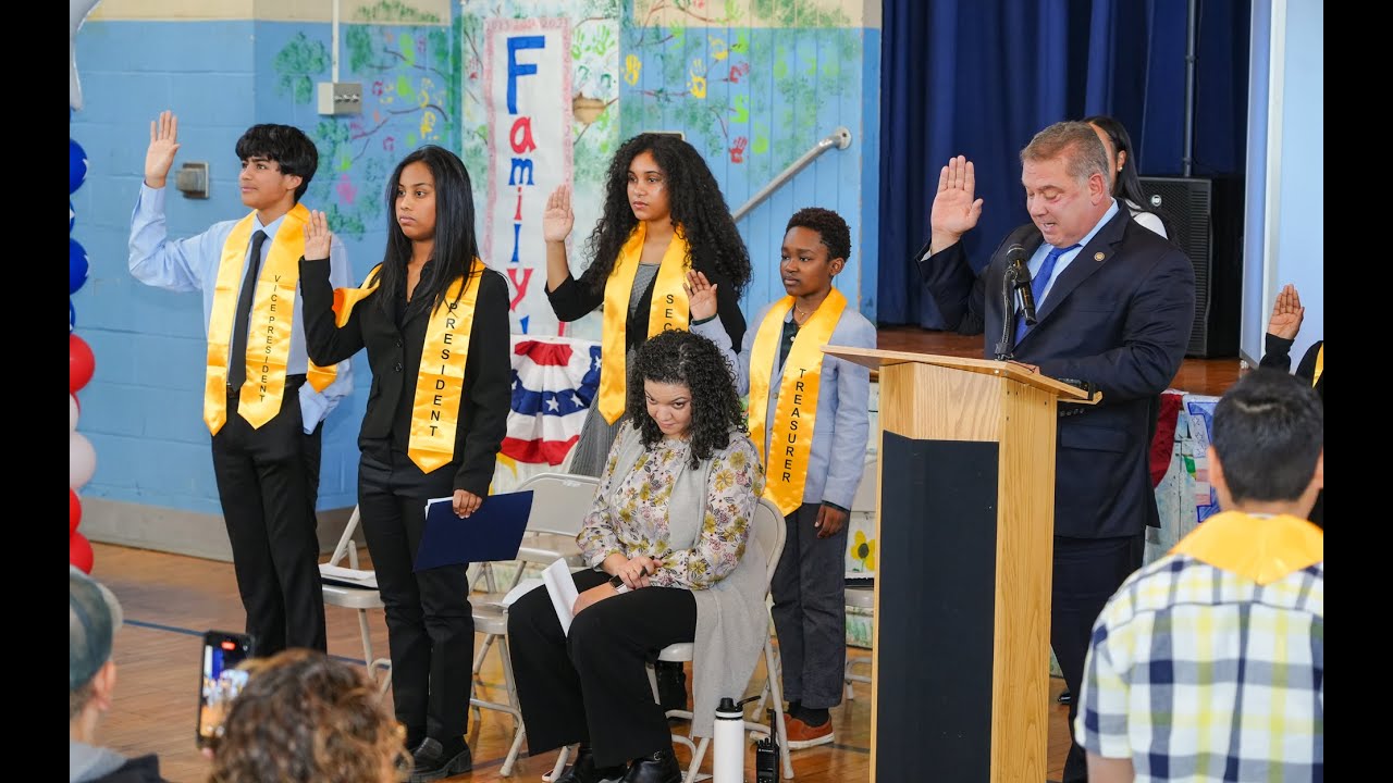 School 32 Student Government Inauguration