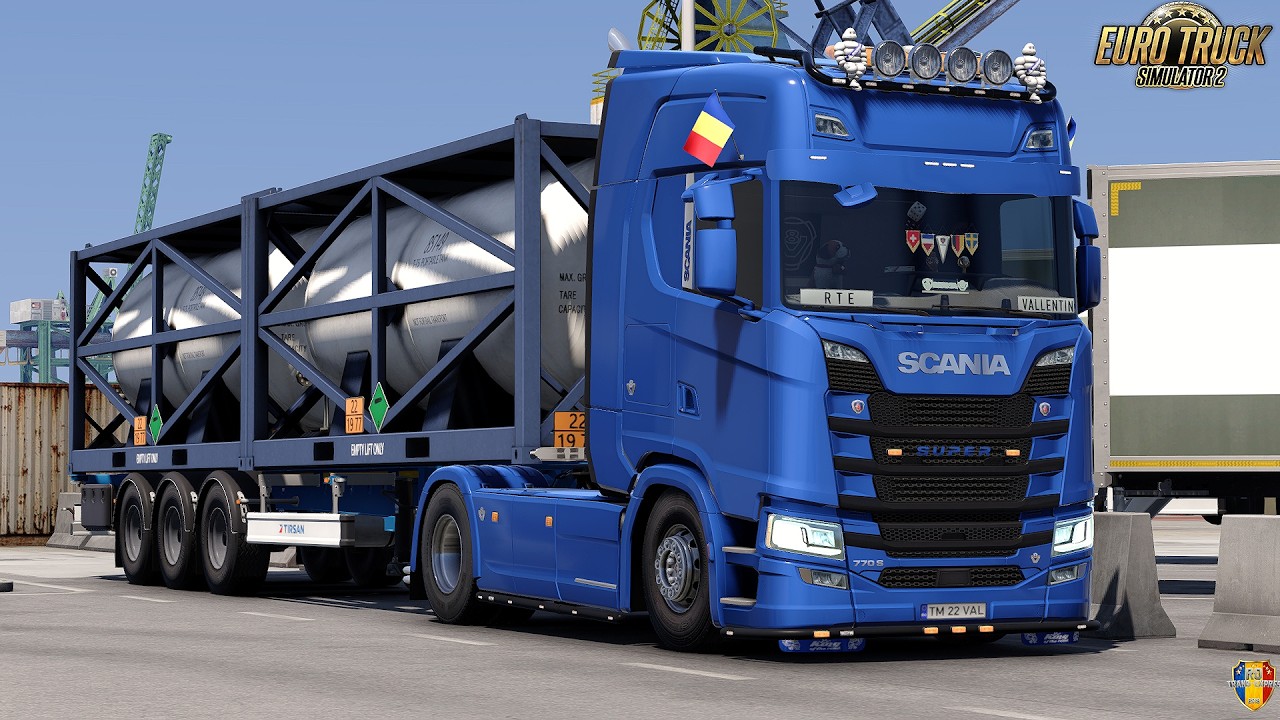 🔴LIVE: Euro Truck Simulator 2: Nitrogen = Porto - Trieste | Singleplayer | RTE Hub Challenges