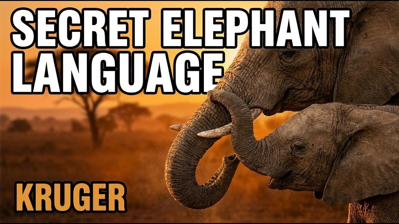 How Elephants Talk to Each Other: Rumbles & Trunk Signals in Kruger