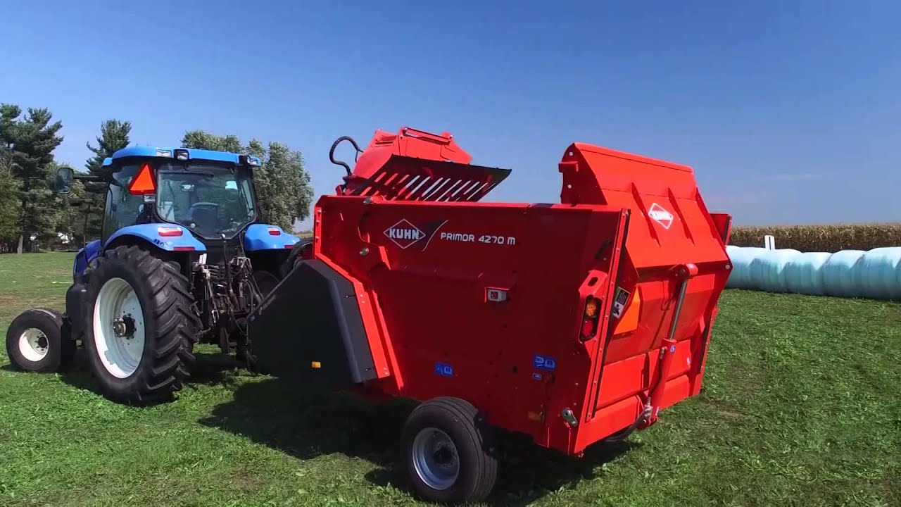 New Kuhn Primor 4270 M Bale Processor