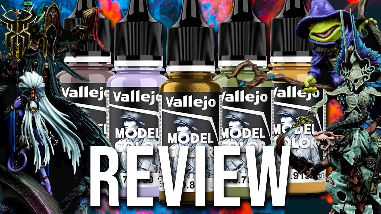 Wir haben die neuen Vallejo Model Color Farben ausprobiert! - Review
