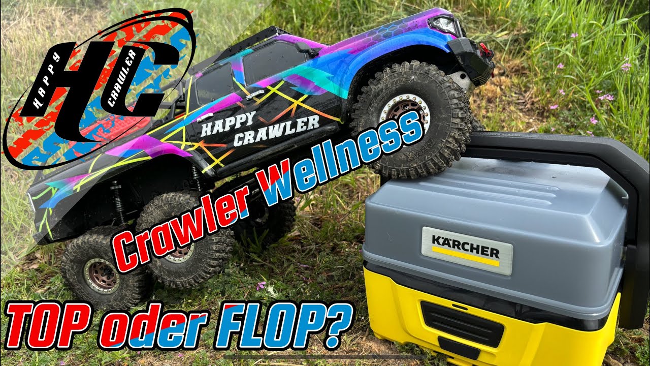 Crawler-Wellnes TOP oder FLOP? [Akku-Kärcher OC3]