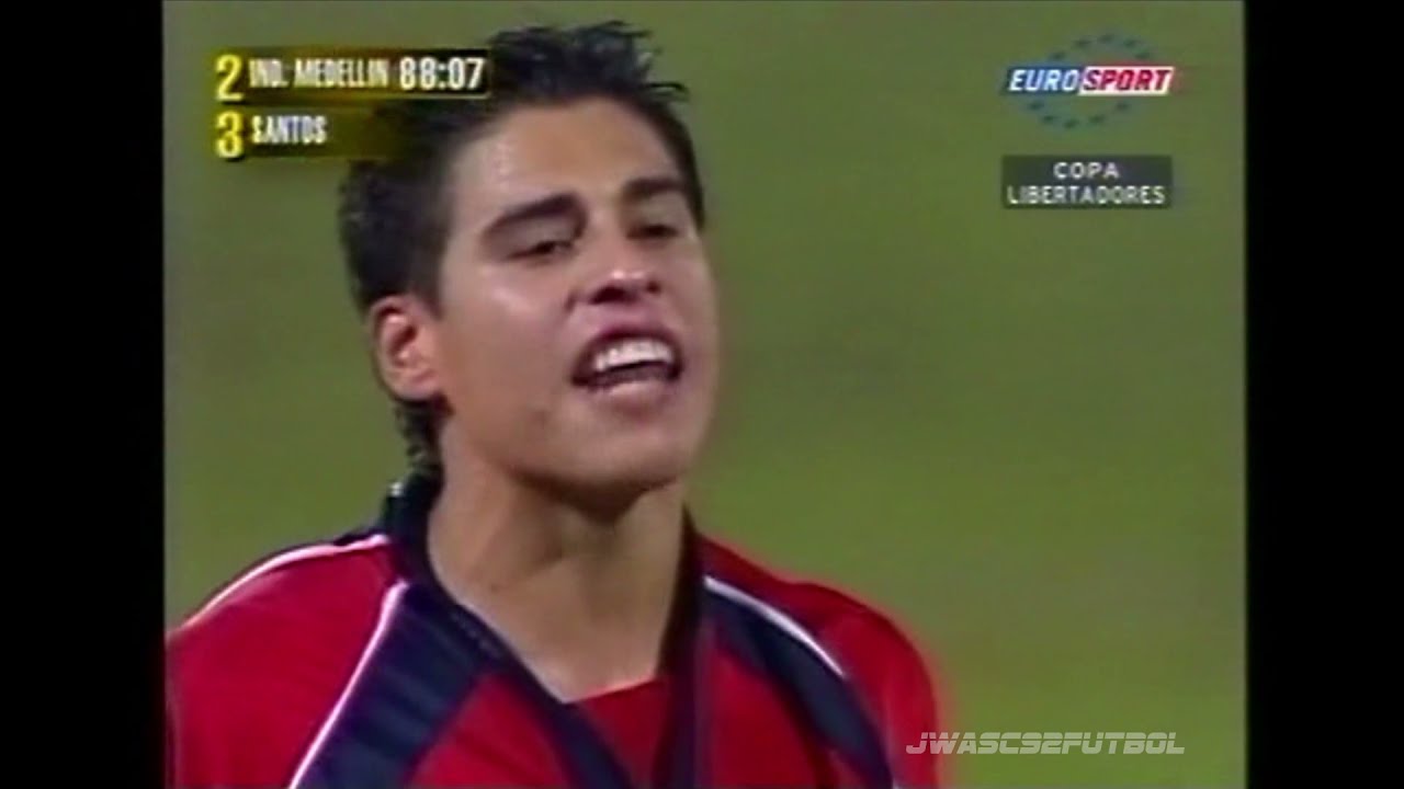 2003.06.18 Independiente Medellin 2 - Santos 3 (Partido Completo 60fps - Copa Libertadores 2003)