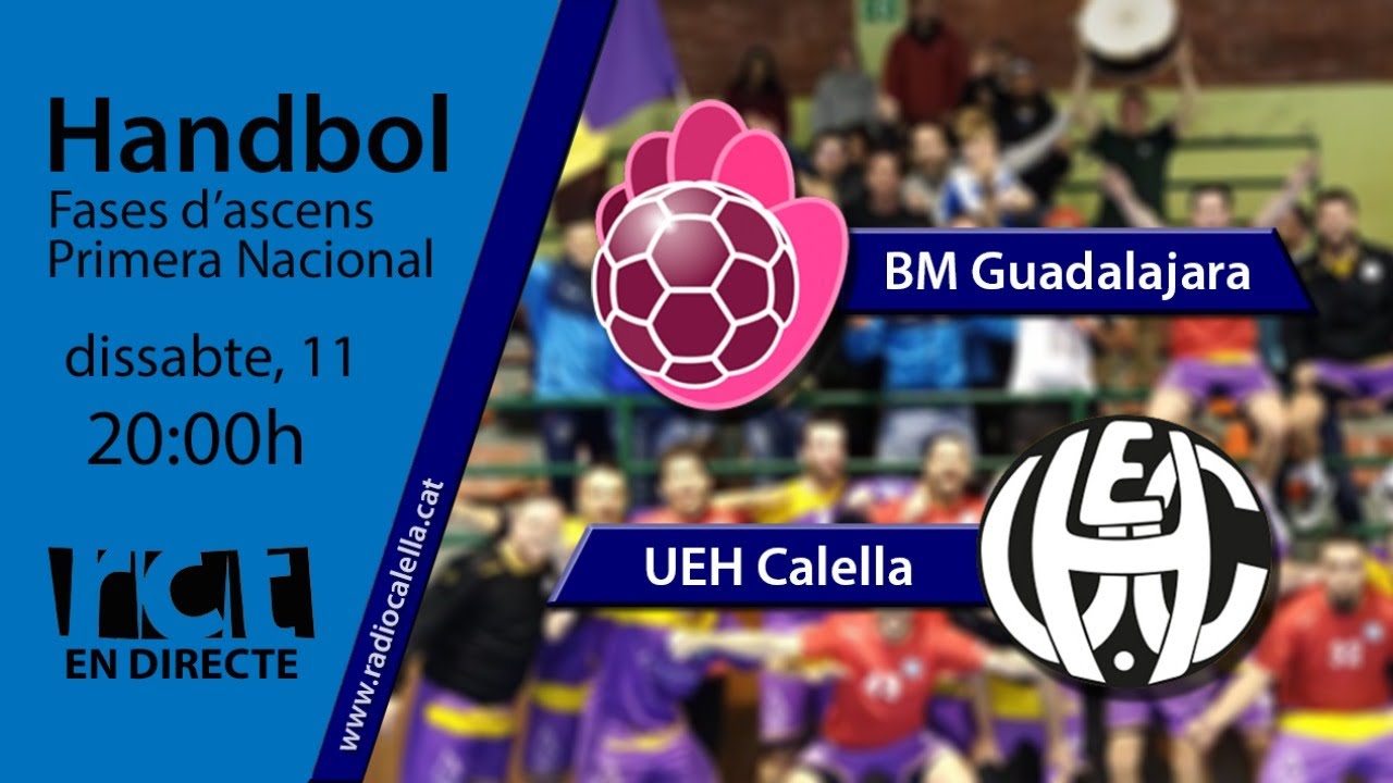 [Transmissió Esportiva] Handbol: BM Guadalajara – UEH Calella