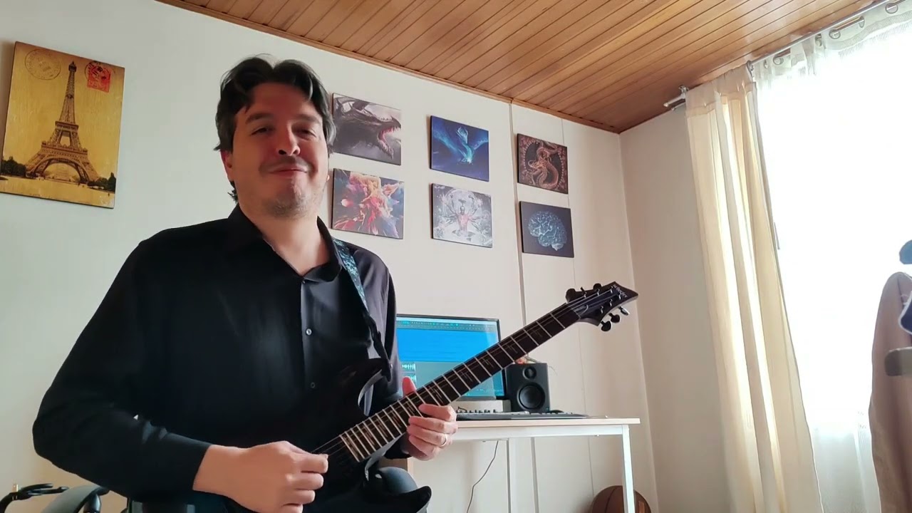 Ojos así guitar cover