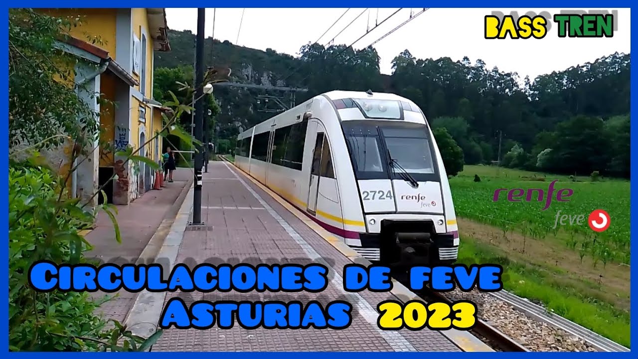 Circulaciones de FEVE ASTURIAS 2023🚞