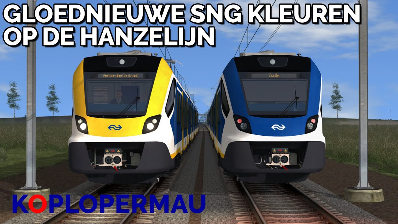 Train Simulator 2021: Met een gloednieuwe SNG over de Hanzelijn van Zwolle naar Lelystad Centrum!