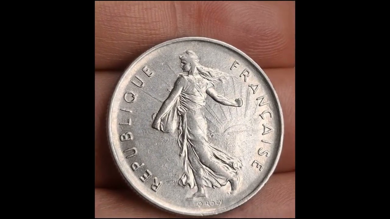1970 5 francs from france coin History details and value #coin #coincollecting