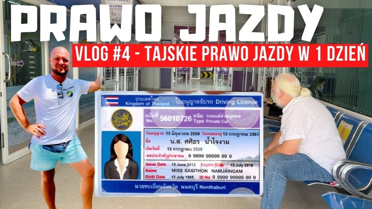 Zrobiłem Tajskie Prawo Jazdy na Motor i Samochód w Jeden Dzień | Tajlandia | Pattaya