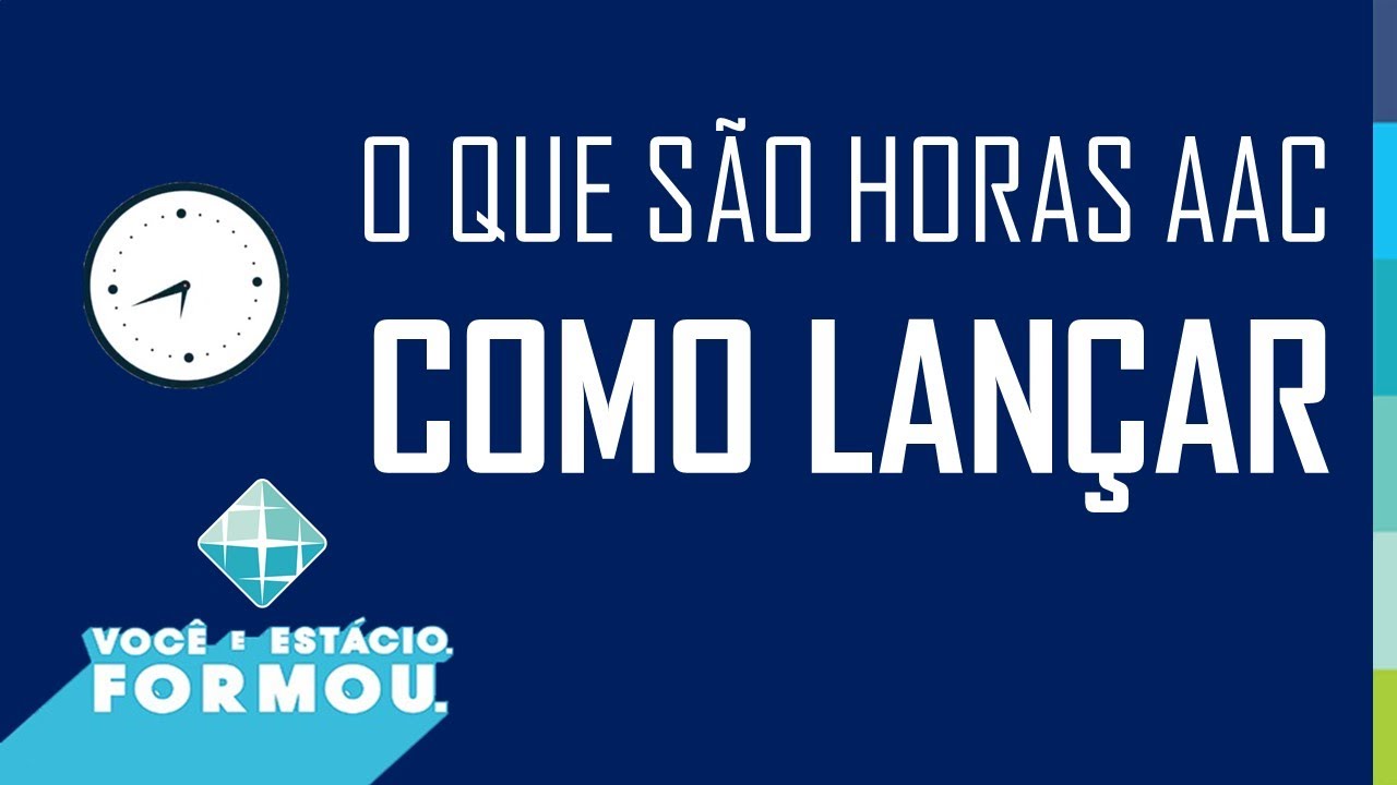 O que é e como lançar HORAS AAC