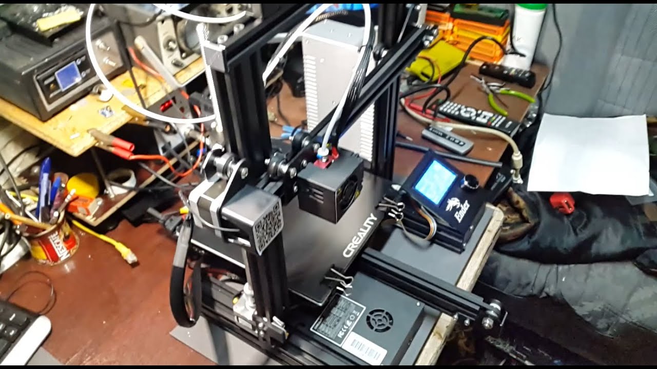 Я купил 3d принтер Ender 3x.