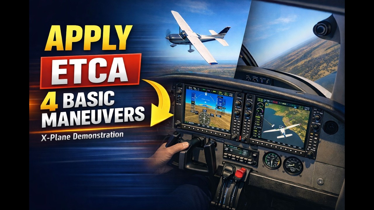 (Demo_X-Plane) Apply ETCA to the 4 Basic Maneuvers