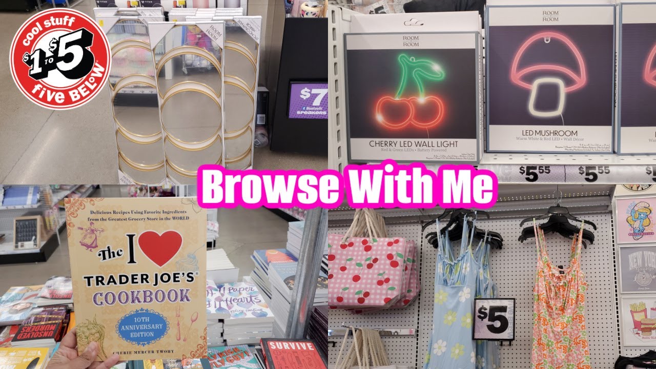 FIVE BELOW BROWSE WITH ME