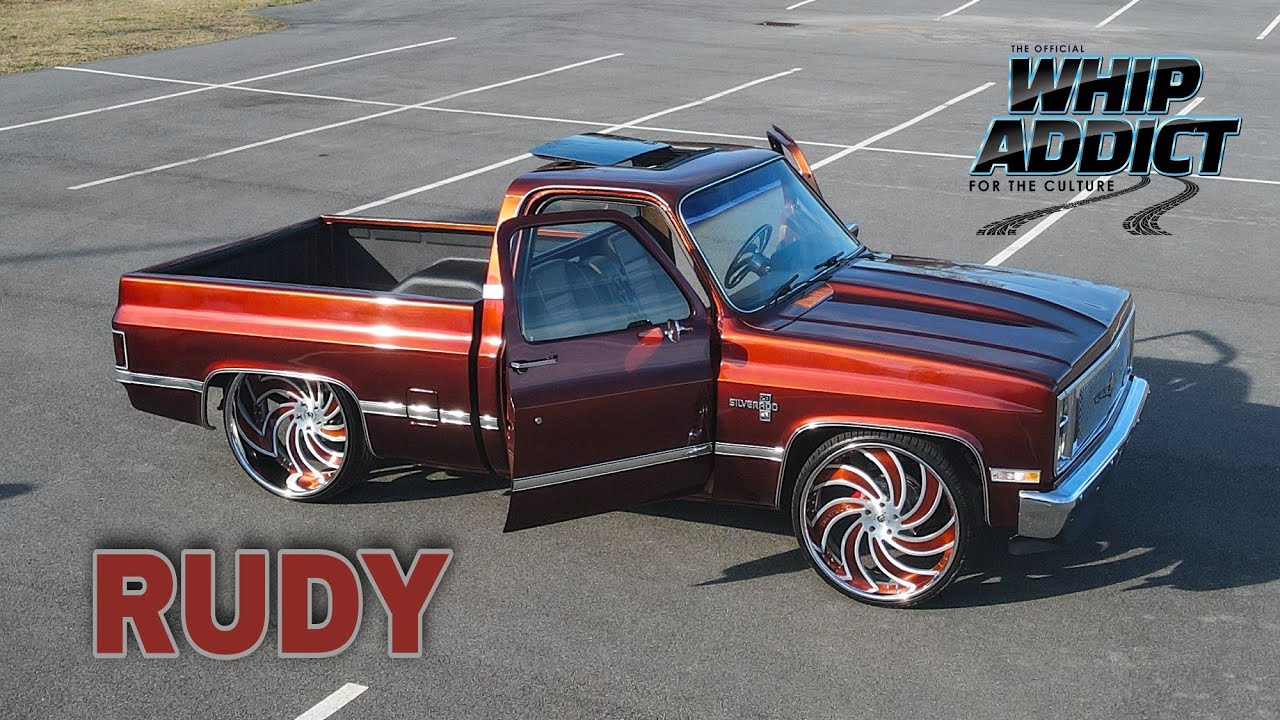 WhipAddict: Kandy Root Beer Chevrolet Silverado C10 Short Bed on 26s, 9