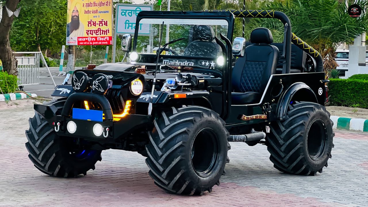 Modified Jeep Are Going To (GUJARAT) 8199061161 Jain Motor’s Jeep