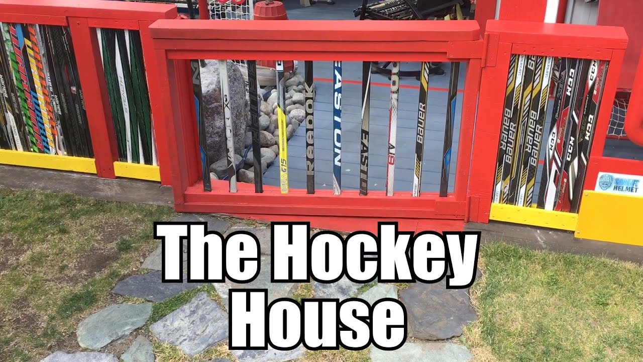 The Ultimate Hockey Fan Cave