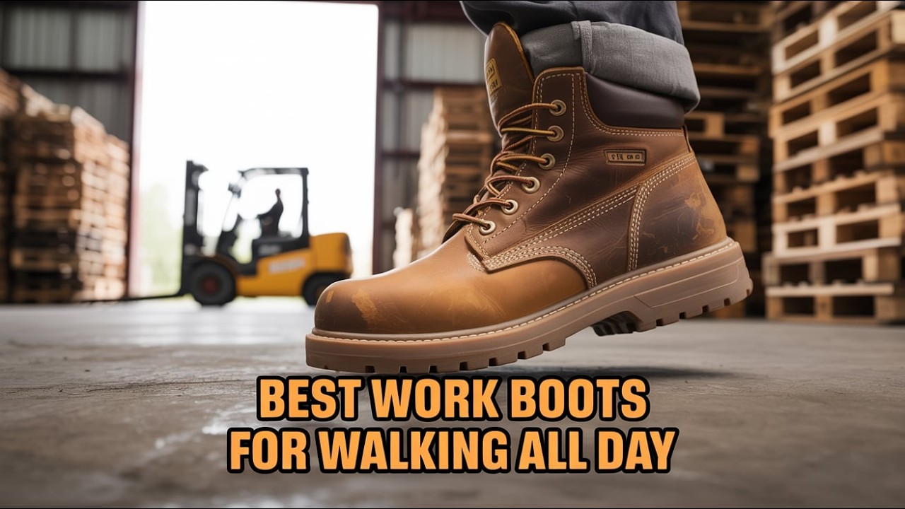 Best Work Boots For Walking All Day 🔥 Top 5 Work Boots Make Long Day