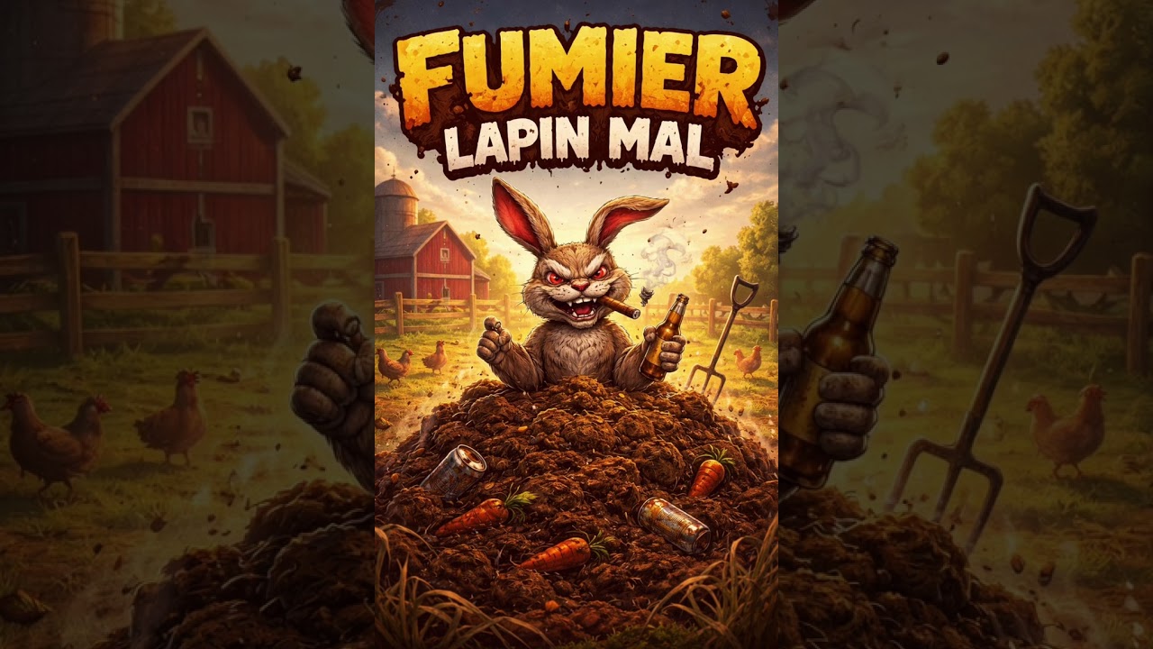 Fumier lapin mâle