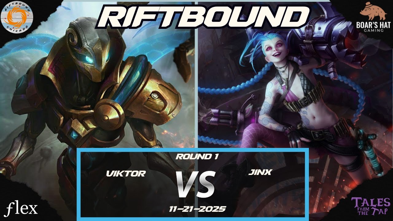 Vilktor VS Jinx   [Riftbound Gameplay Round 1]