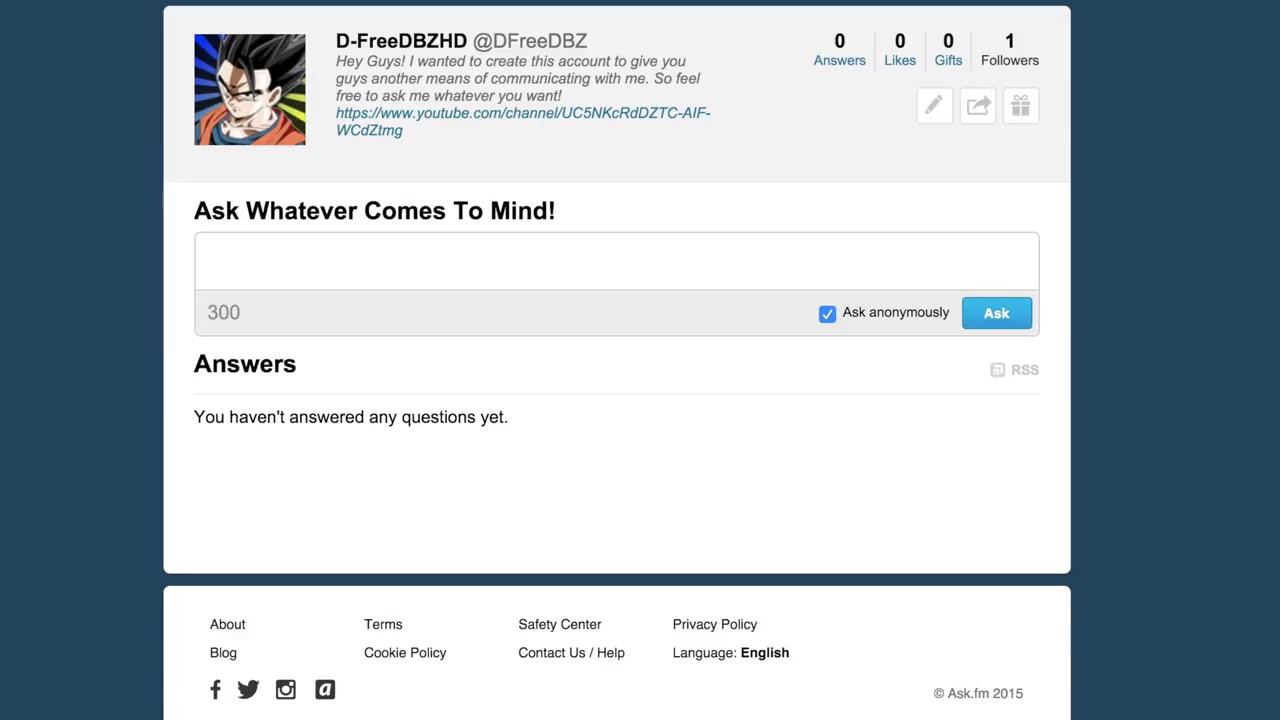 Ask Fm Q&A's Coming To The Channel!