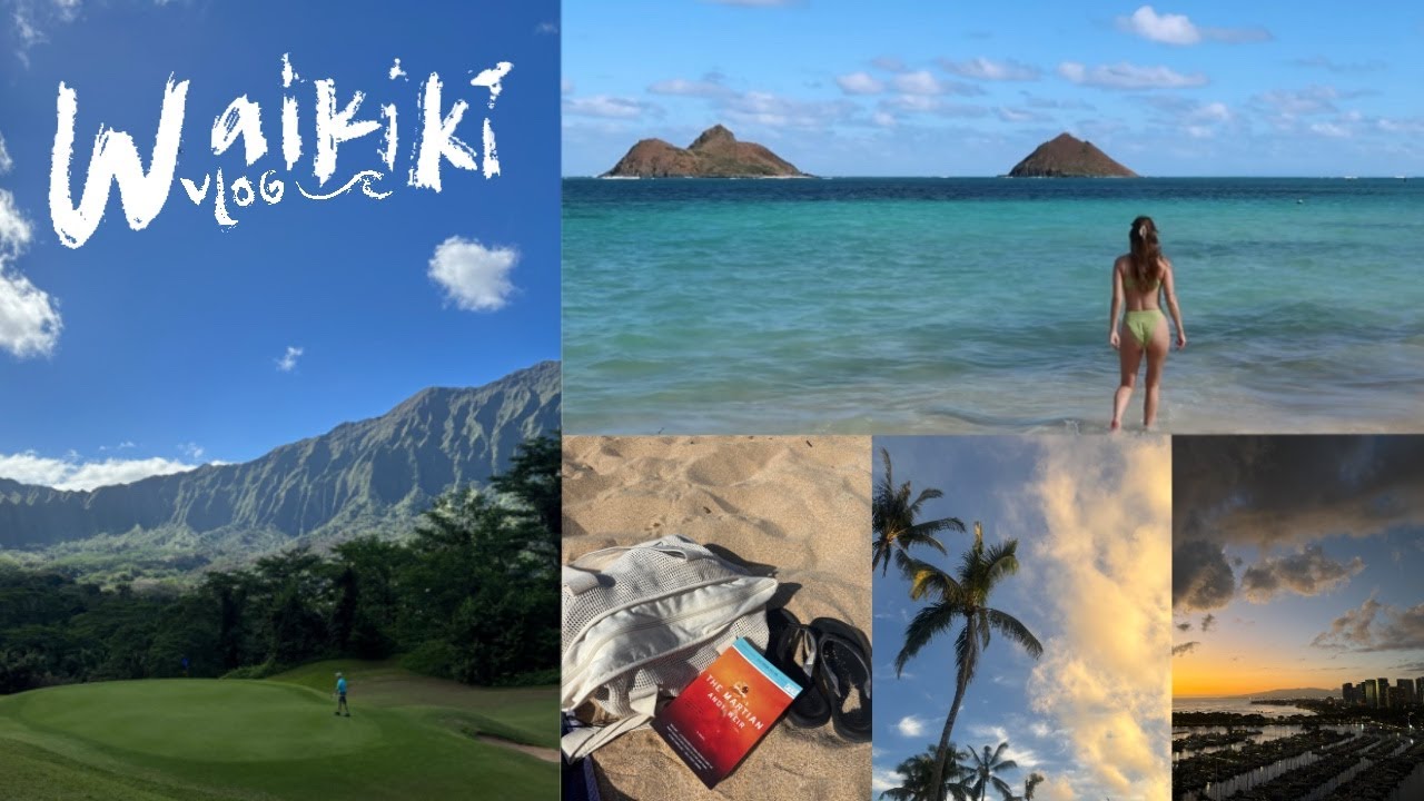 WAIKIKI VLOG: lanikai, golf, diamond head, pearl harbor, etc!