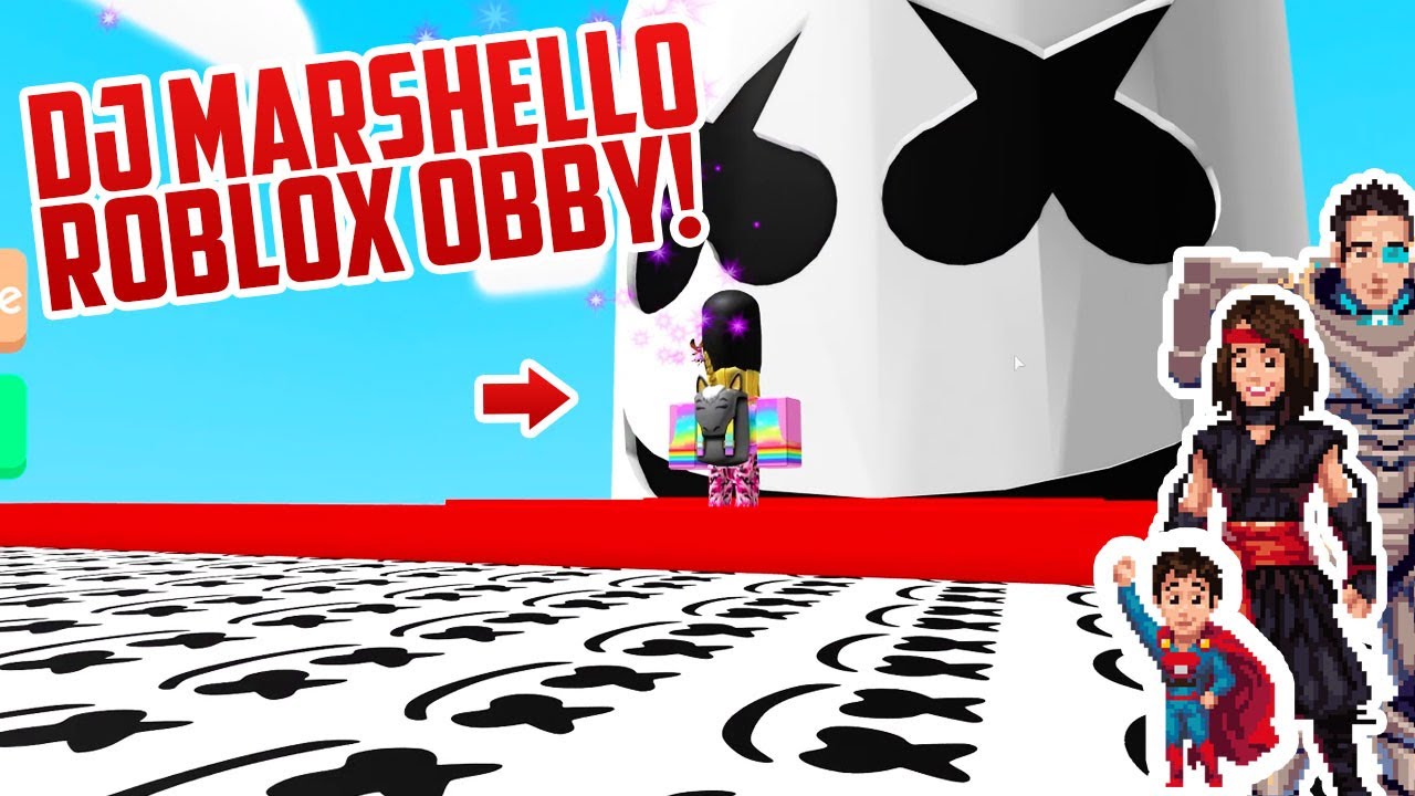 DJ MARSHELLO OBBY! (Super Funny Roblox Game!)