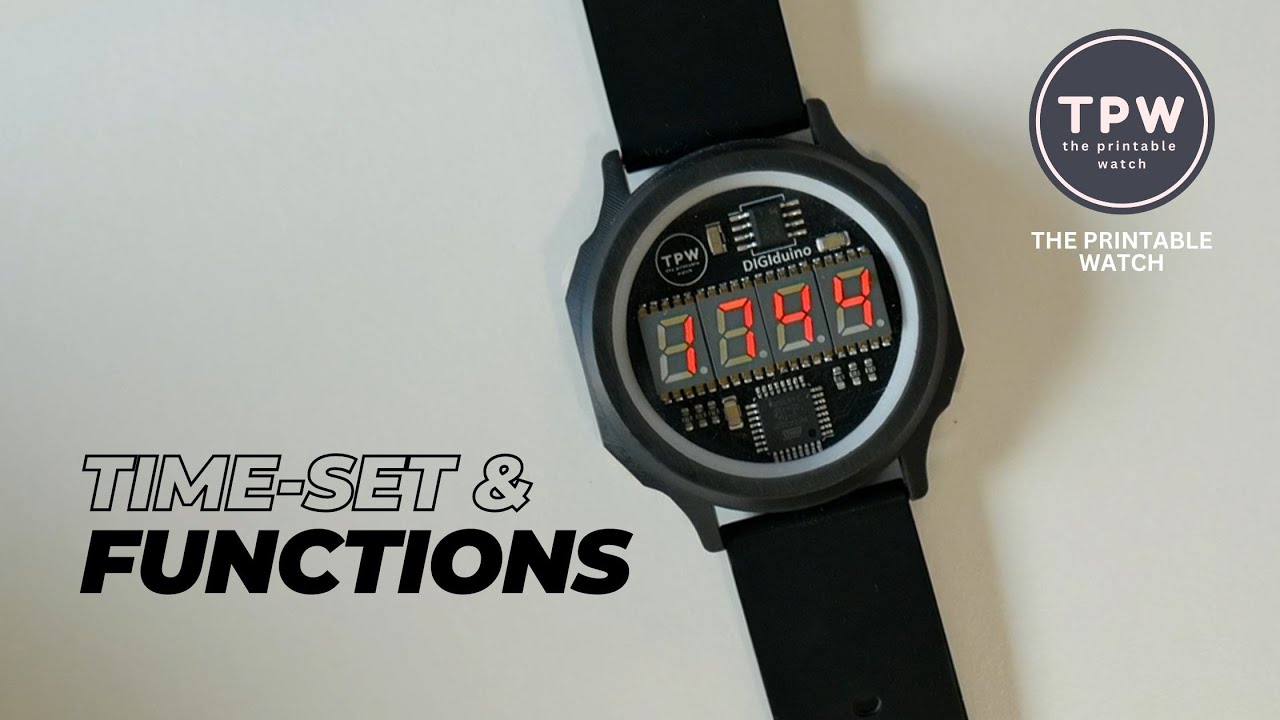 DIGIduino - How to use the watch?