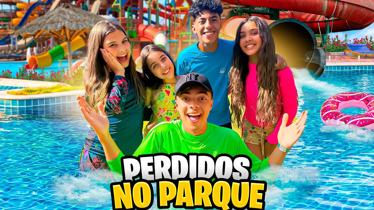 PERDIDOS NO PARQUE! *olha quem encontramos