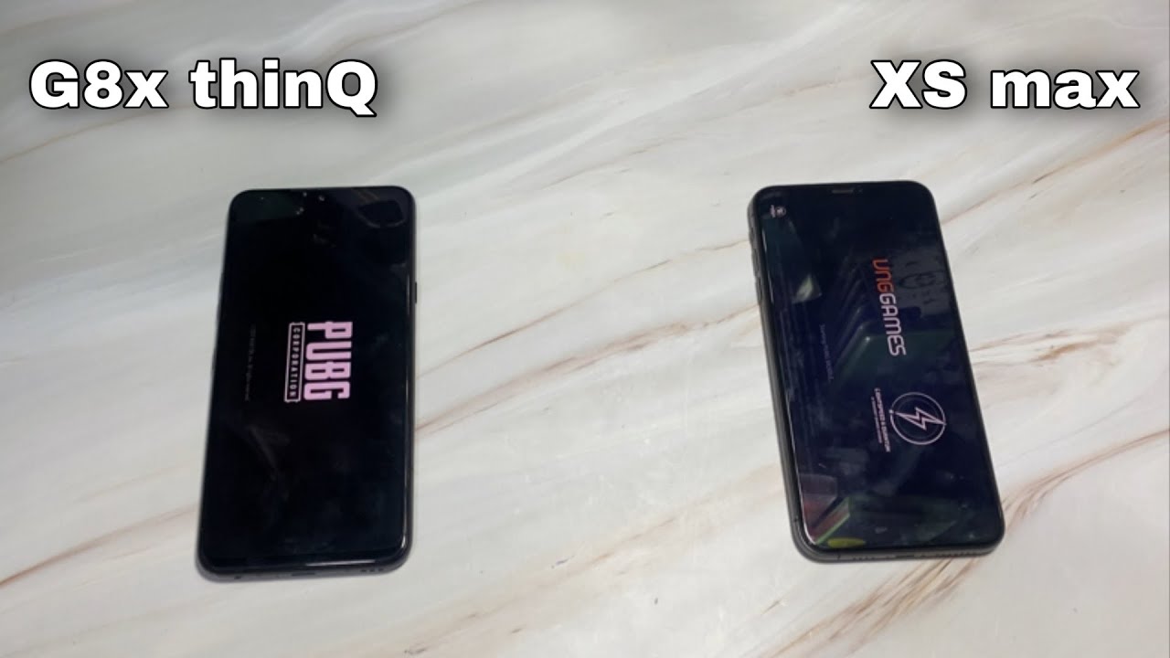 LG G8x thinQ vs iPhone XS max. Speed test