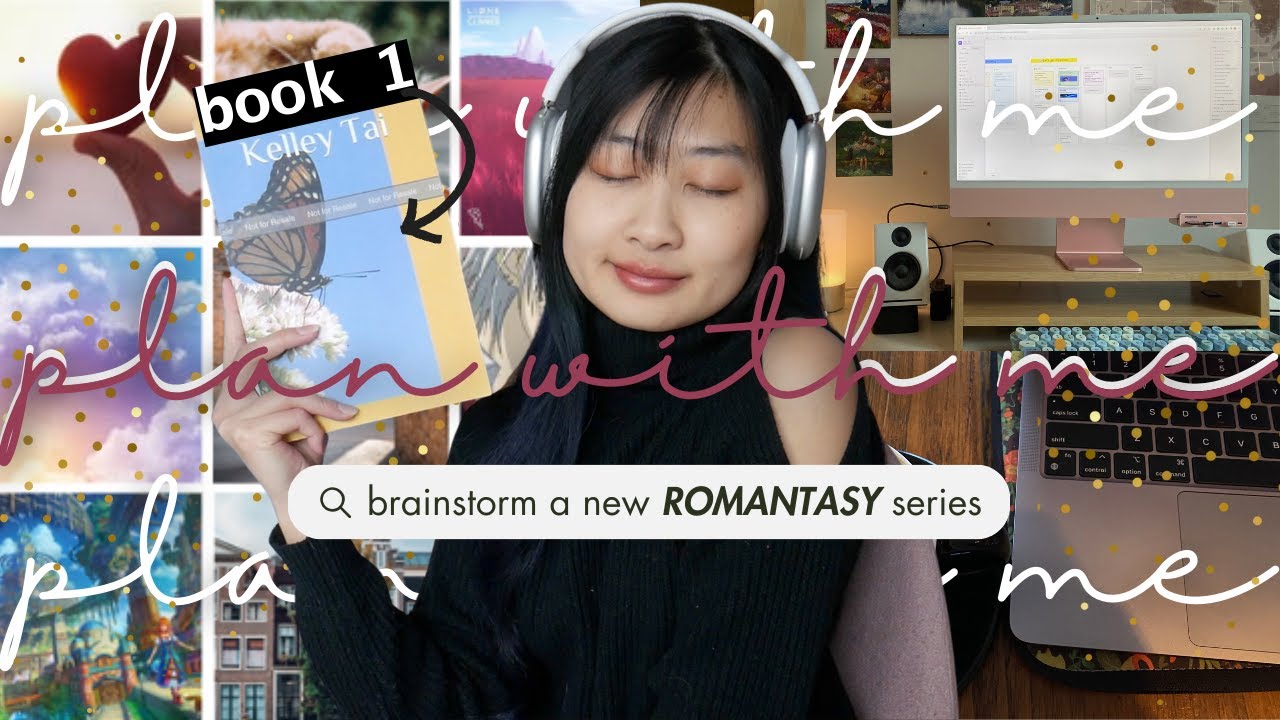 let’s plan a *new* ROMANTASY series 👑🐇 + free brainstorming template!!