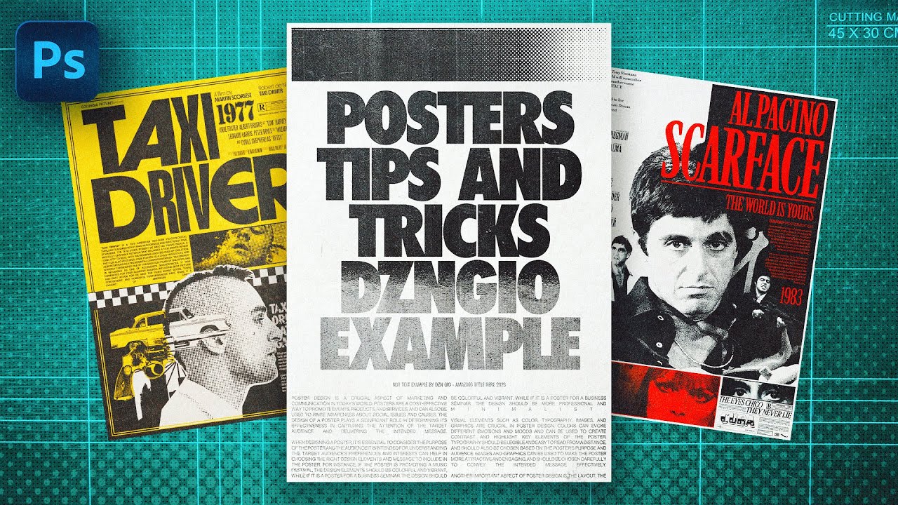 COMO DISEÑAR Y VENDER POSTERS / GUIA COMPLETA -  ADOBE PHOTOSHOP 2023 / @Dzn Gio