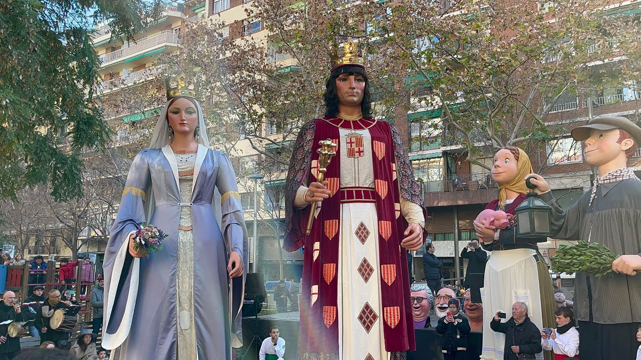 Ball dels Gegants de la Ciutat de Barcelona - Pregó FM de Sant Antoni