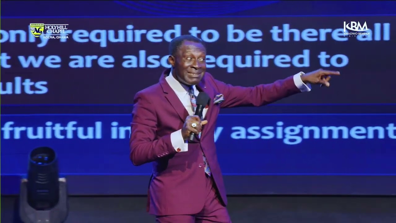 EVERYONE HAS A PLACE IN KINGDOM SERVICE WITH THE HIGHEST WAGES (PART 2) || DR. KWADWO BEMPAH