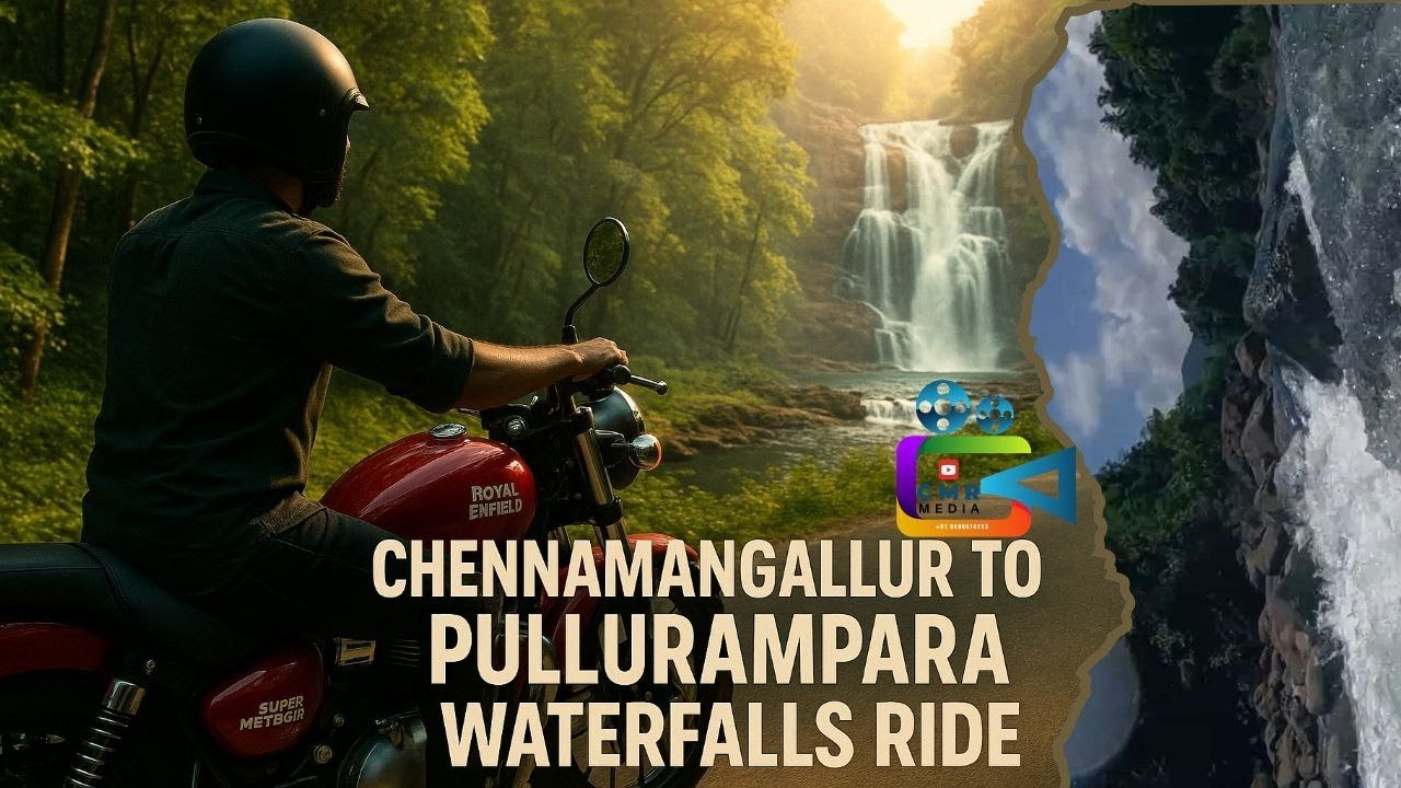 പുല്ലുരാംപാറ വെള്ളചാട്ടം 👍  Waterfalls | Chennamangallur to Waterfall