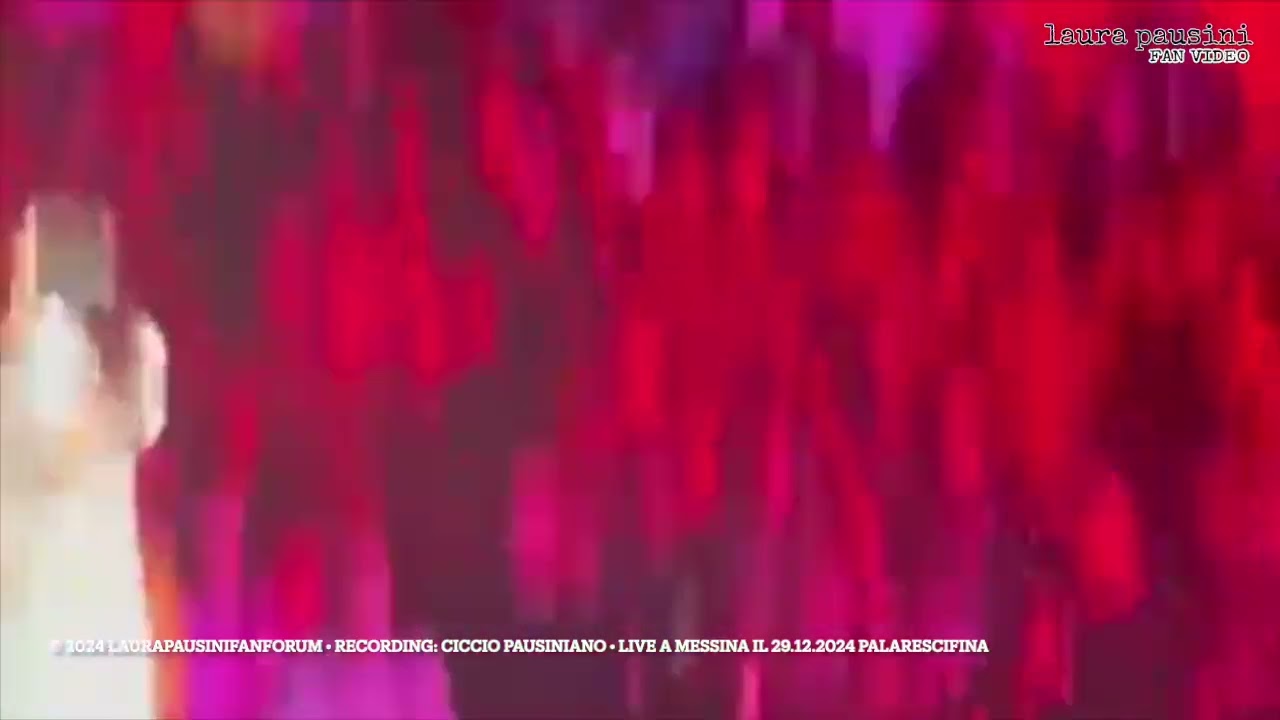 Laura Pausini live a Messina 2024