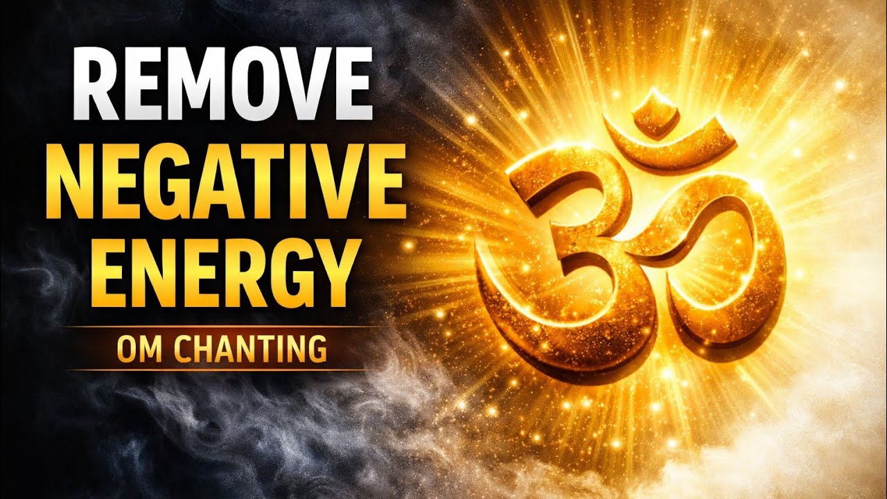 Om Chanting to Remove Negative Energy from Home | Powerful OM Mantra