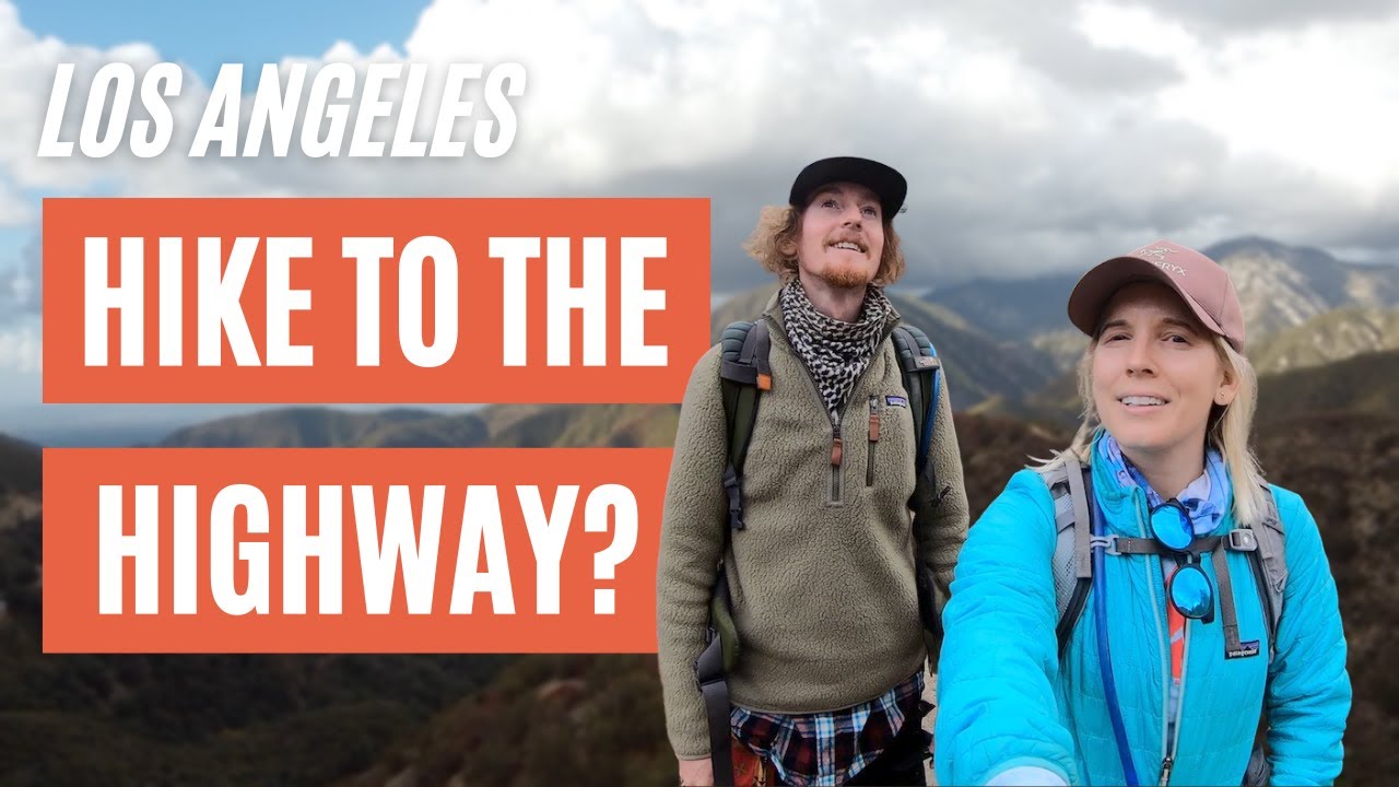 ALWAYS CHECK THE MAP: Hiking through Angeles National Forest to...the freeway?
