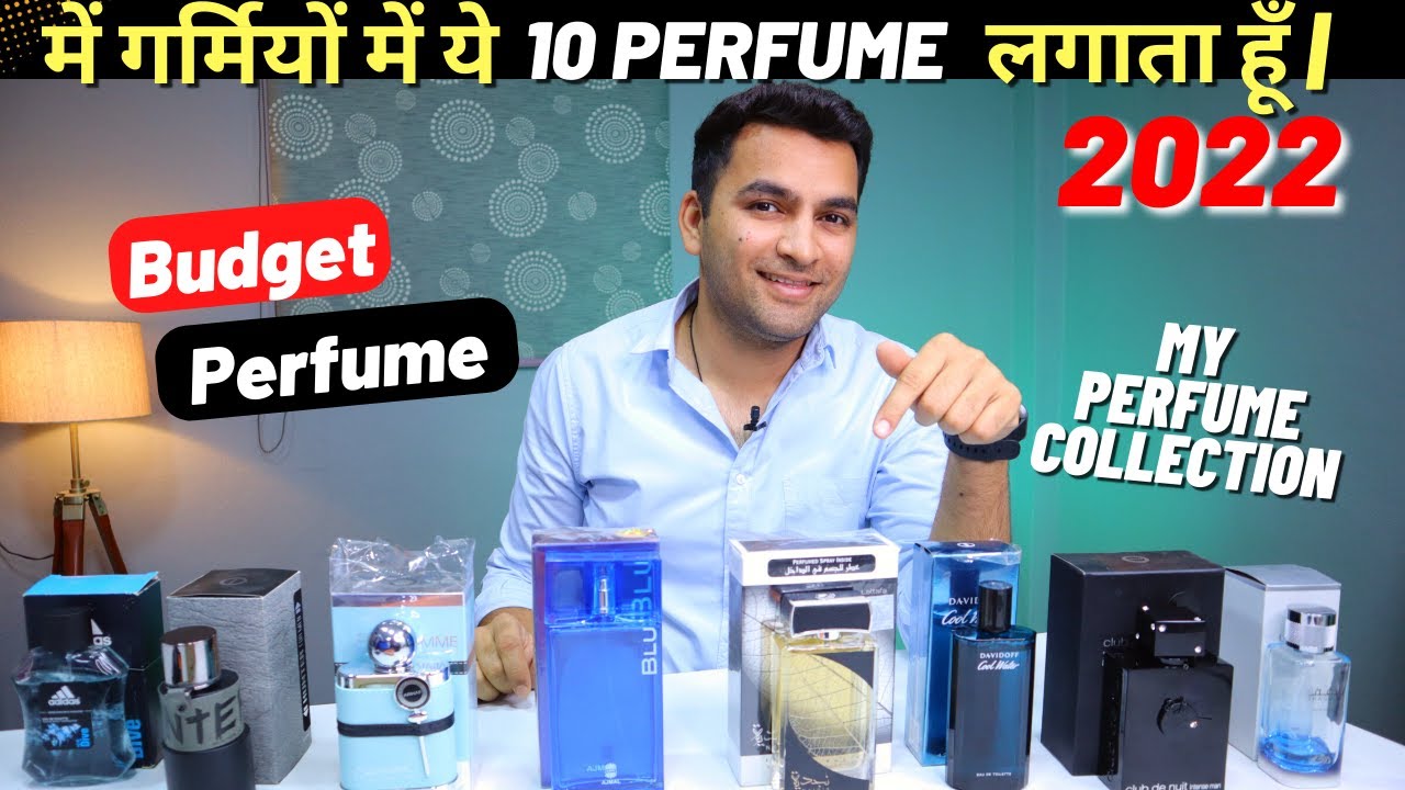 My summer perfume collection 😊 Top 10 summer perfumes in budget 💖 Best perfume for men 2022