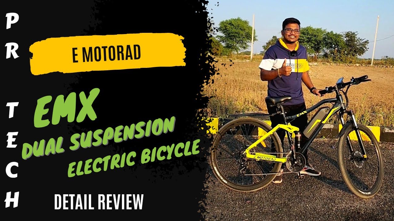 Review of the E Motorad EMX Dual Suspension Electric Bicycle: Everything You Need to Know!