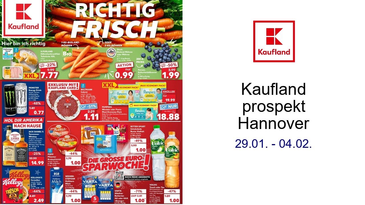 Kaufland prospekt Hannover  29.01. - 04.02.