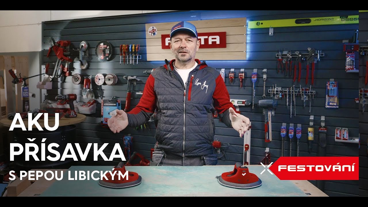 FESTOVÁNÍ S PEPOU LIBICKÝM – Aku přísavka