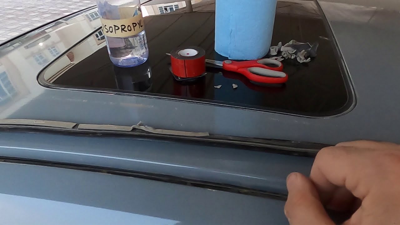 Roof trim fix