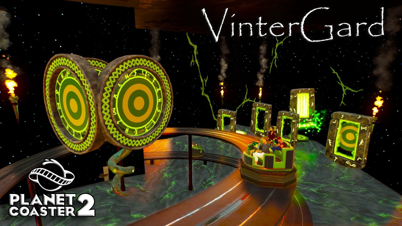 Building an INTERACTIVE Dark Ride in Planet Coaster 2 | VinterGard Ep.9