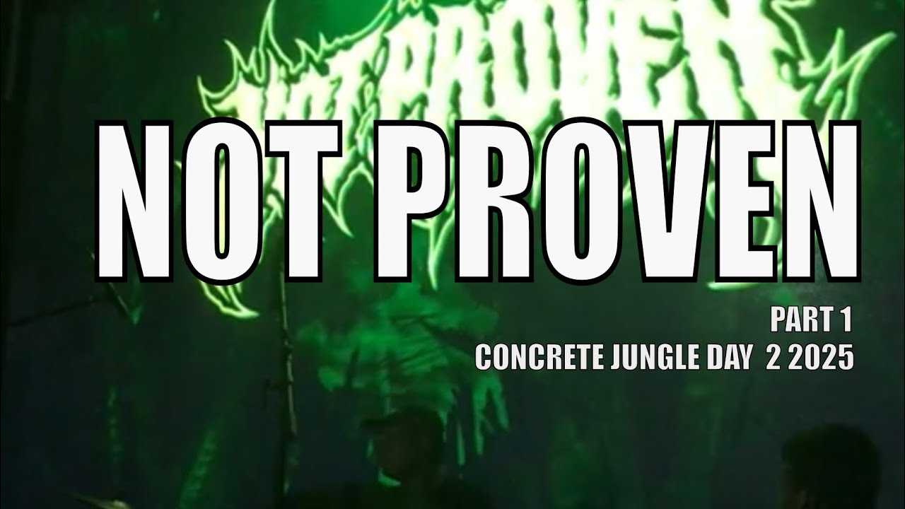 Not Proven (Thailand) Full Set &ndash; Live at Concrete Jungle 2025 [Thai Hardcore Chaos]