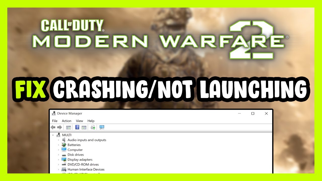 Как исправить ошибку Call of Duty: Modern Warfare 2 (2009), если игра вылетает или не запускается!