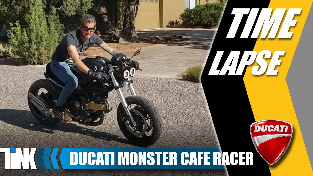 Ducati Monster Cafe Racer | Full Build Time-Lapse