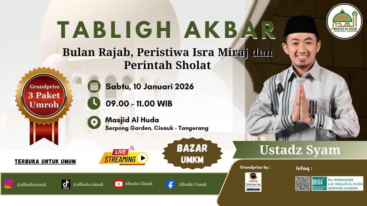 Tabligh Akbar bersama Ust. Syam