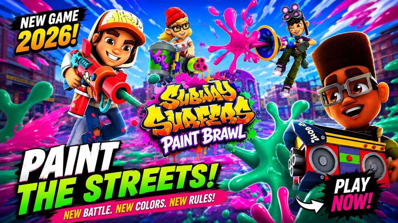 🔥🎨 SUBWAY SURFERS PAINT BRAWL Tutorial Walkthrough! 🏃&zwj;♂️ How to Download in 2026